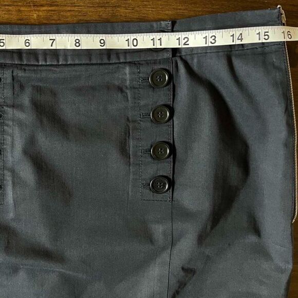 Ann Taylor Button Accent Pencil  Casual Career  Size 10 - Picture 5 of 7